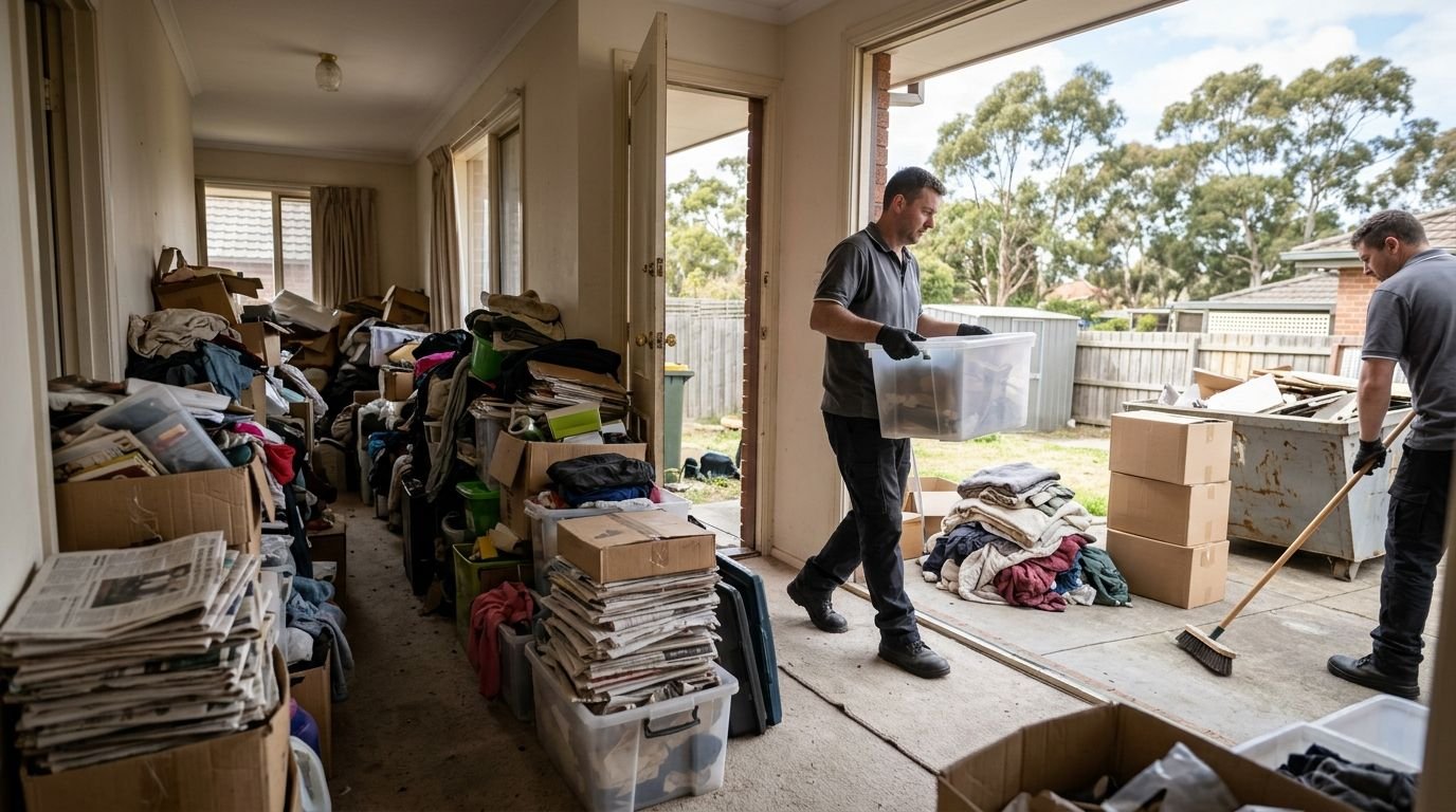 Best ways to clear a hoarder house in Melbourne 2026